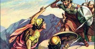 Jonathan Defeated the Philistines but Saul said that he did it.