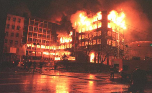 NATO Bombs the Country of Yugoslavia