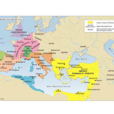 Timeline: I REGNI ROMANO-BARBARICI IN EUROPA E IN ITALIA