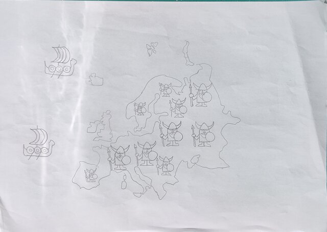 Vikings invade Europe