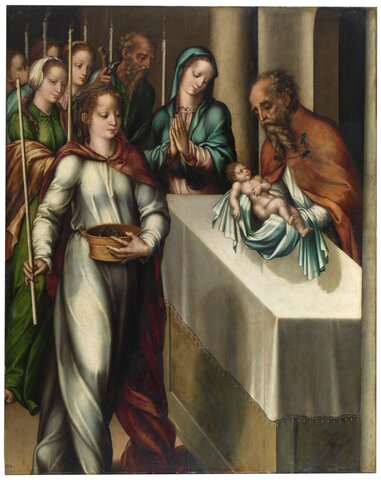 Morales: Jesussen aurkezpena Tenpluan