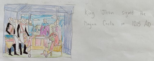 The Magna Carta is signed by King John