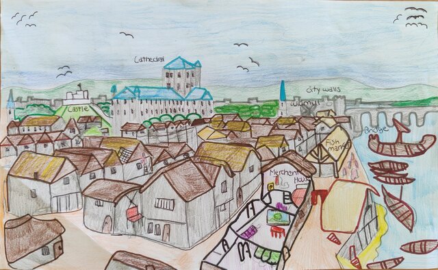 Town in the Middle Ages