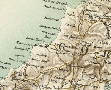 Born in Saint Columb Minor, Cornwall, England