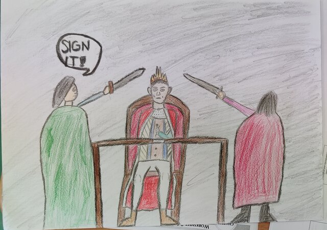 The Magna Carta is signed by King John