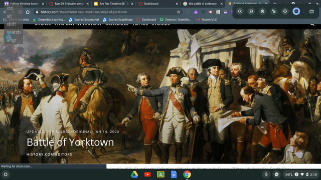 The Battle of Yorktown