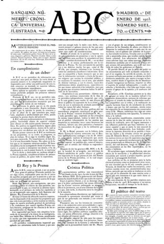 Nace el “Diario ABC”