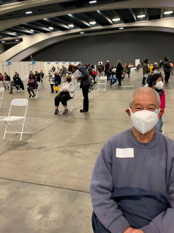 My parents are vaccinated at Moscone Center in SF.