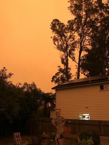 The CZU Lightning fires in Sept 2020 were horrible - it felt like the coast was on fire.