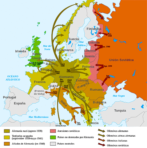 INVASION ALEMANA AL NORTE DE EUROPA