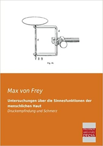 Teoría de las 4 sensaciones cutáneas(Maximilian Von Frey)
