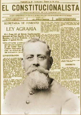 Carranza crea la Ley Agraria