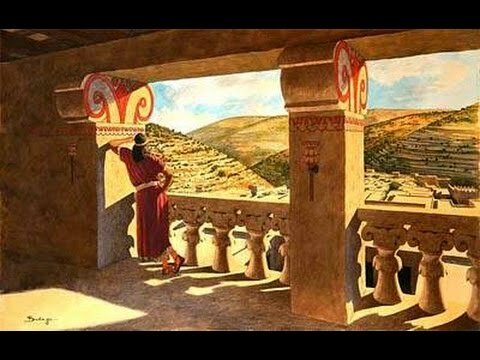 David was invited to stay at Saul's palace