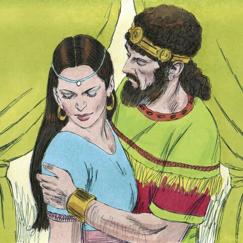 David sins with Bathsheba