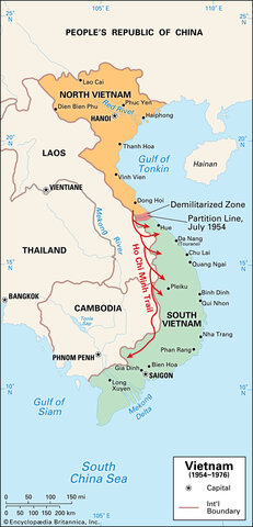France withdraws from Vietnam