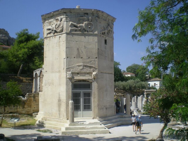 torre de vientos Atenas