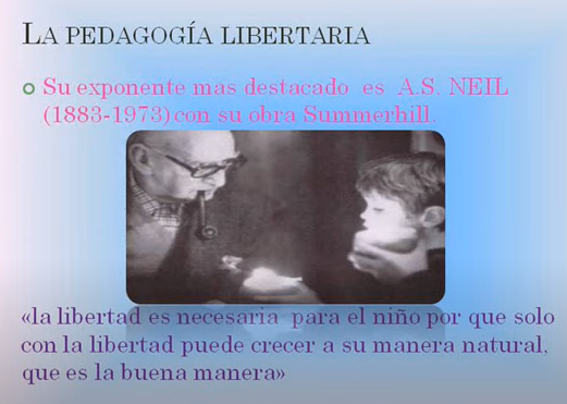 PEDAGOGIA LIBERTARIA