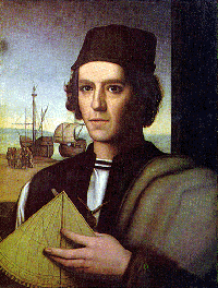 Martín Alonso Pinzón llega a las costas de Baneque.