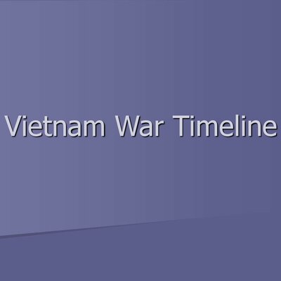 Timeline: vietnam war timeline - sarahi Acevedo
