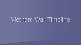 Timeline: vietnam war timeline - sarahi Acevedo