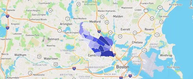Primera Línea telefónica en Boston Sommerville
