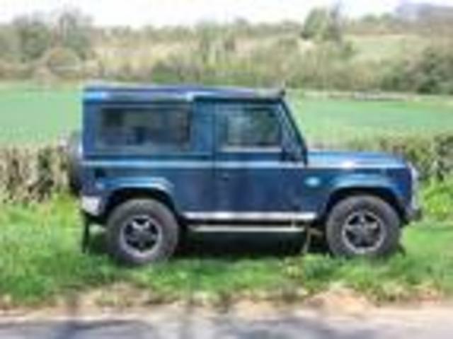 Jeep and a Land-Rover traversed