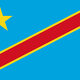 Flag democratic republic of the congo