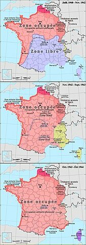 OCCUPATION DE LA ZONE SUD PAR LES ALLEMANDS