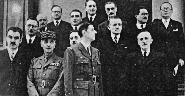 CRÉATION DU GOUVERNEMENT PROVISOIRE DE LA RÉPUBLIQUE FRANÇAISE À ALGER