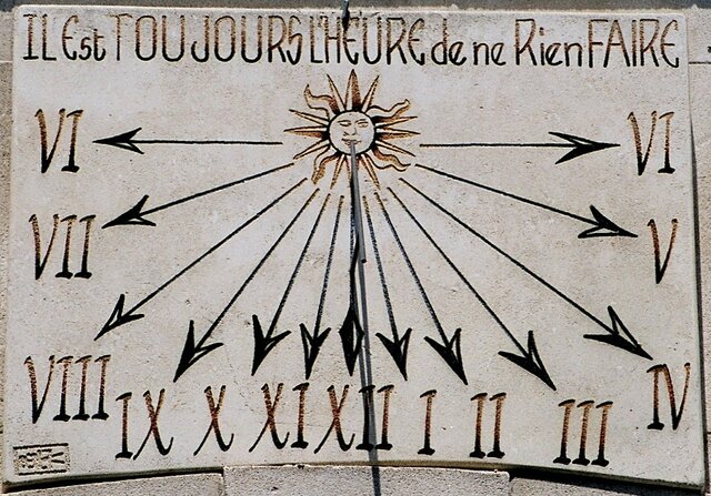 1.300 BCE reloj de sol