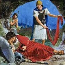 David has the opportunity to kill Saul