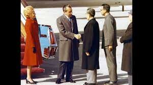 Nixon visits communist China
