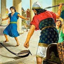 Saul tries killing David