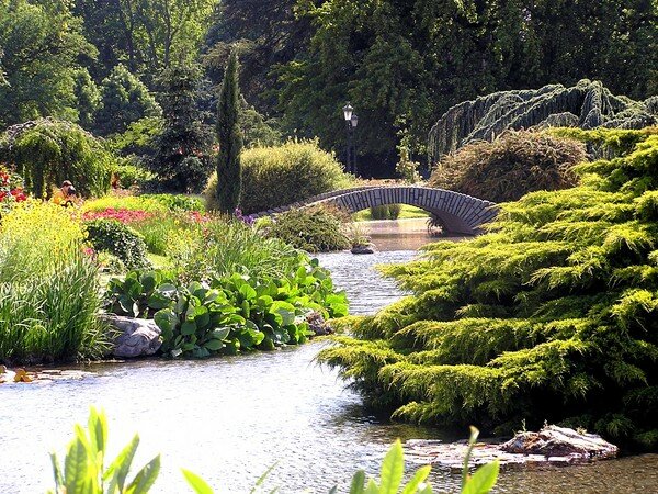 Les parcs, la Tête d'Or.