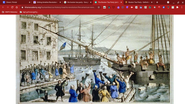 The Boston Tea Party
