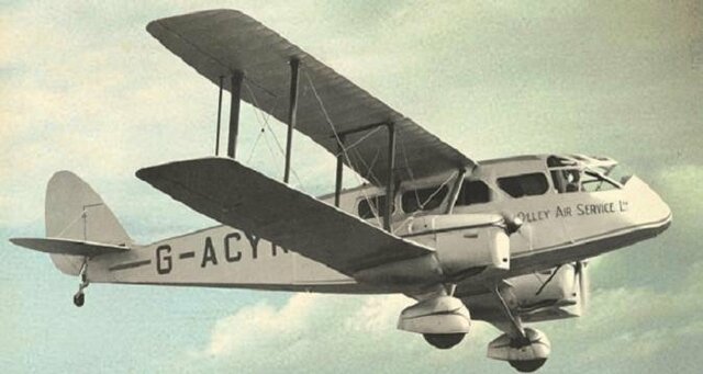 Franco sale de Canarias a Tetuán en el Dragón Rapide