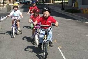 Aprendí a montar en bici