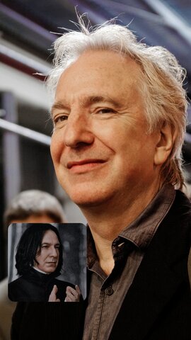 Alan Rickman (Snape)