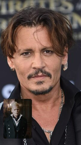 Johnny Depp (Grindelwald)
