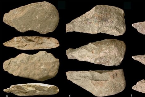 Primer Herramienta de Piedra