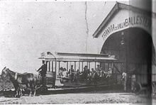 Inauguración de linea de tranvía