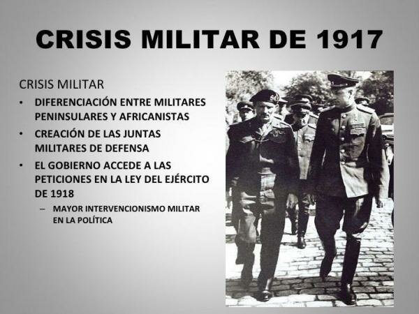 Crisis militar, politica y social