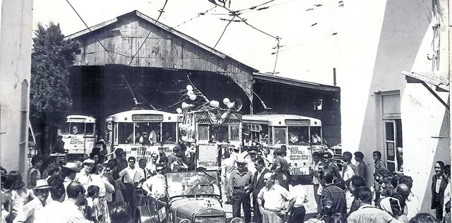 Desaparicion del tranvia