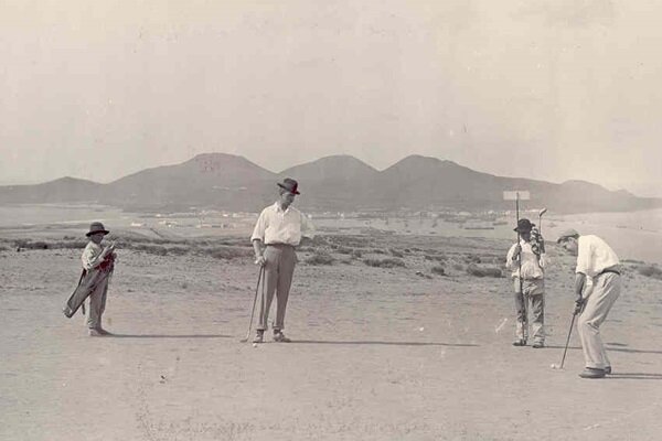 Primer campo de golf en territorio español