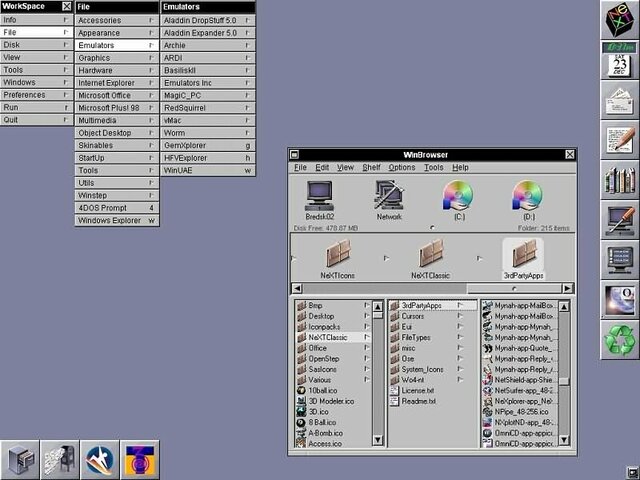 NeXTSTEP / OPENSTEP