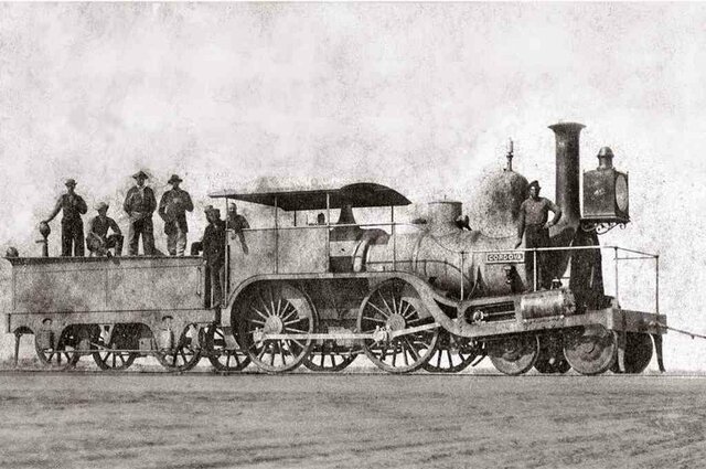 Primer tendido ferroviario en la República Argentina