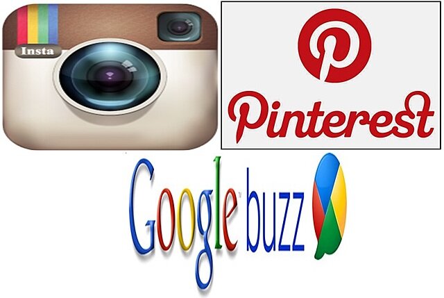 Aparece Instagram, Pinterest y Google Buzz