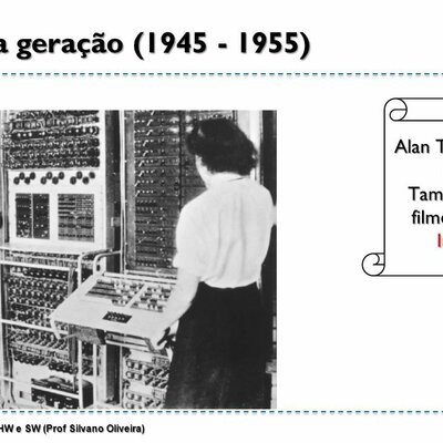 Timeline: Evolução do SW + HW + Sistemas