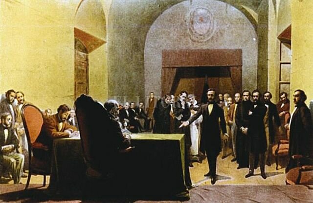 SE INAUGURA EL CONGRESO GENERAL CONSTITUYENTE