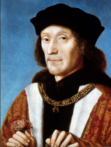 King Henry VII signs agreement